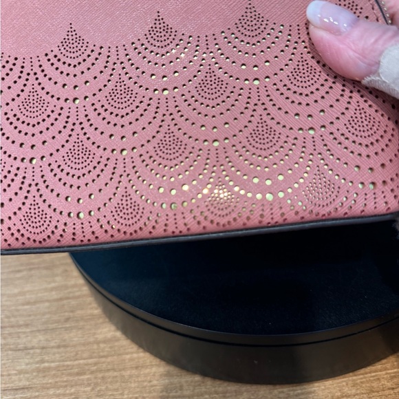 NWT Michael Kors Women’s Jet Set Travel Pouch Rose leather - Picture 6 of 7